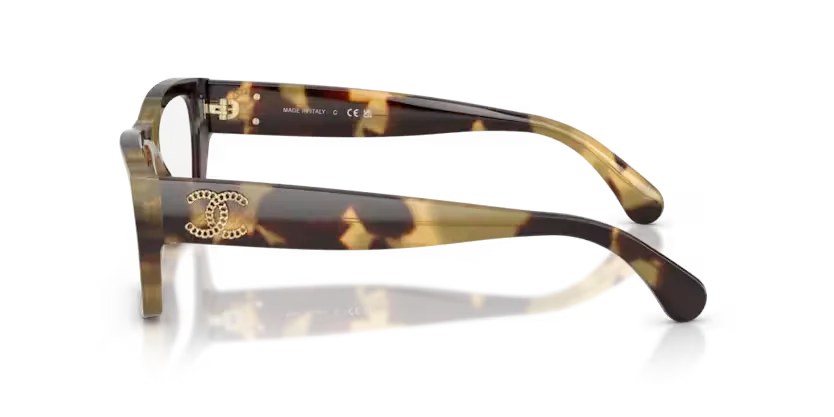 les Lunettes de vue Chanel CH3495 1820 - Écaille