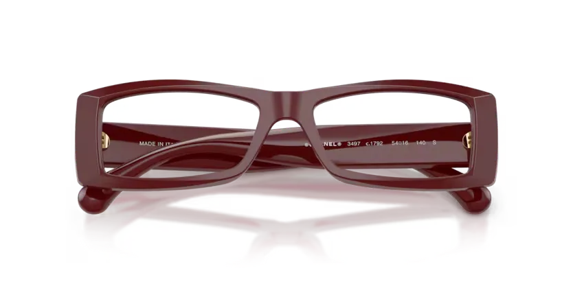 Lunettes de vue Chanel CH3497 1792 - Rouge