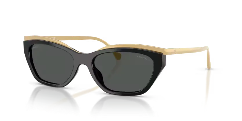 Lunettes de soleil Chanel CH4299 1850S4 - Noir
