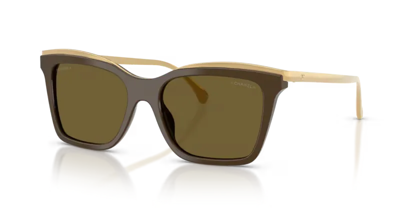 Lunettes de soleil Chanel CH4301 184873 - Kaki
