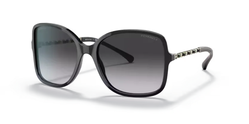les Lunettes de soleil Chanel CH5210Q N5013C - Noir
