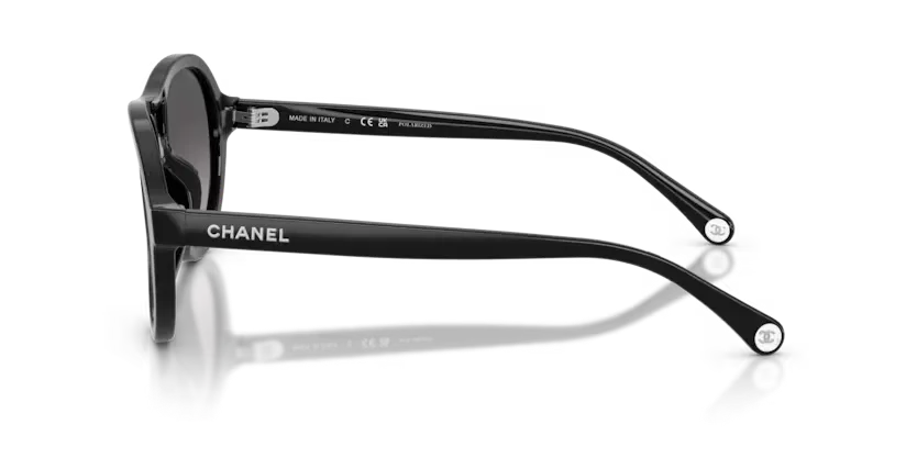 les Lunettes de soleil Chanel CH5552U C501M3 - Noir