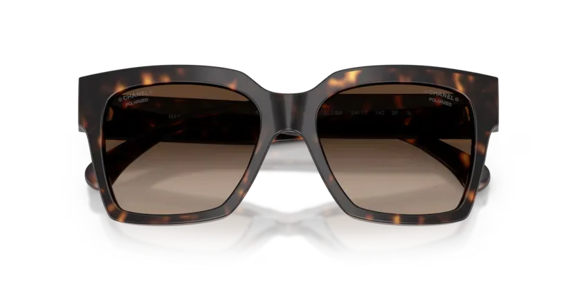 Lunettes de soleil Chanel CH5558 1827S9 - Havana marron