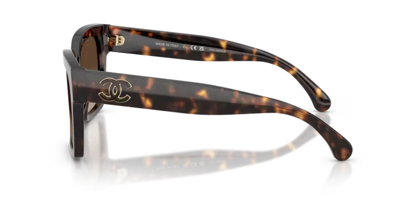 Lunettes de soleil Chanel CH5558 1827S9 - Havana marron