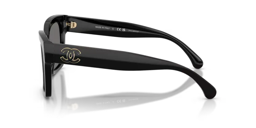 les Lunettes de soleil Chanel CH5558 C622T8 - Noir