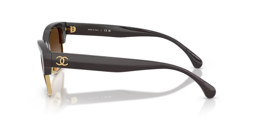les Lunettes de soleil Chanel CH5558 1460S5 - Marron vendôme