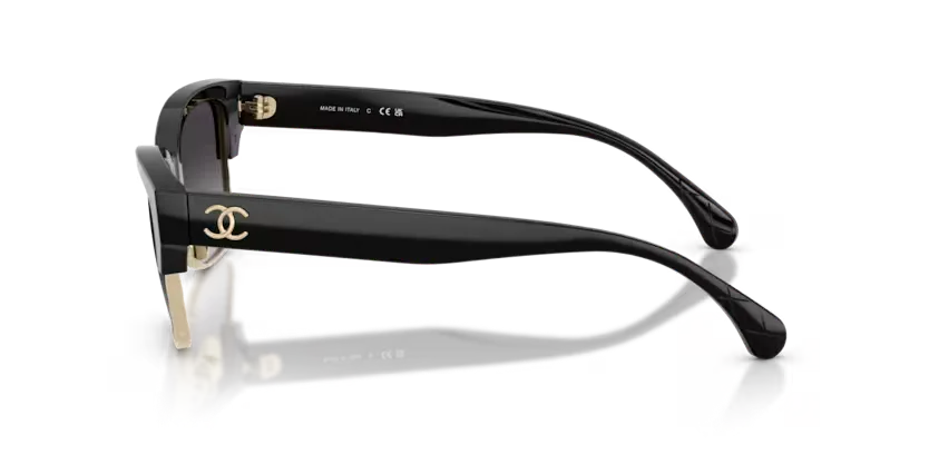 les Lunettes de soleil Chanel CH5558 C622S6 - Noir