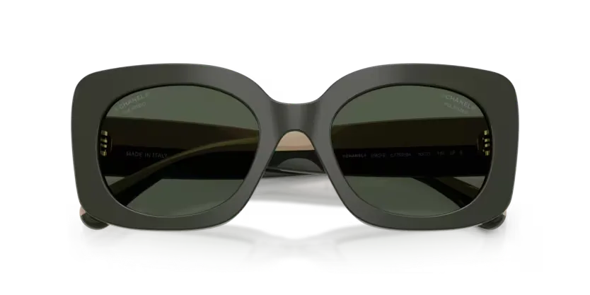Lunettes de soleil Chanel CH5563B 17029A - Vert forêt