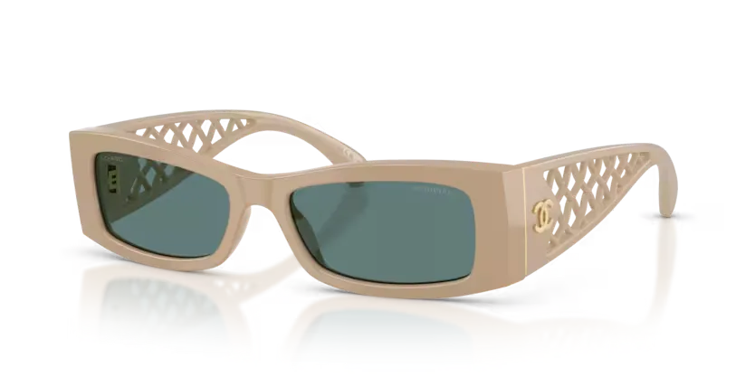 Les Lunettes de soleil Chanel Chanel CH5566 152087 - Beige