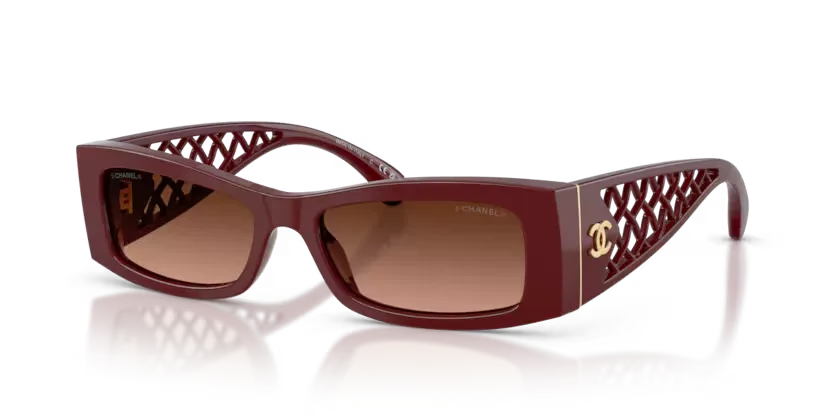 Les Lunettes de soleil Chanel Chanel CH5566 17925M - Bordeaux