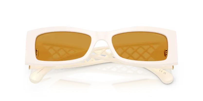Lunettes de soleil Chanel CH5566 1828/3 - Blanc