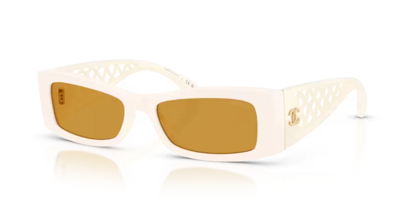 Lunettes de soleil Chanel CH5566 1828/3 - Blanc