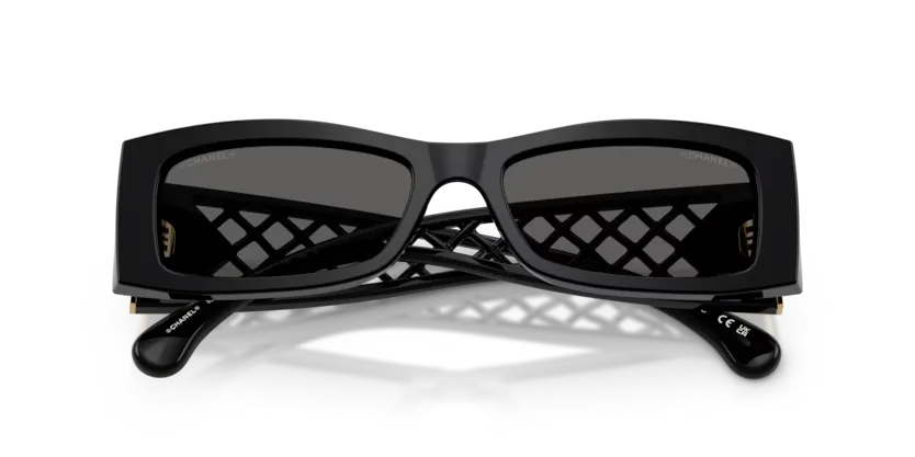 Lunettes de soleil Chanel CH5566 1850S4 - Noir