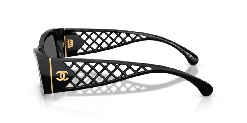 Lunettes de soleil Chanel CH5566 1850S4 - Noir
