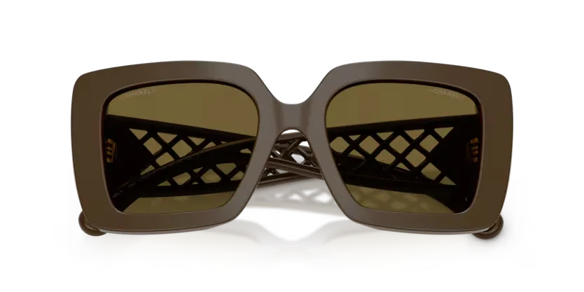 Les Lunettes de soleil Chanel Chanel CH5567 184773 - Brun