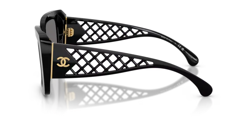 Les Lunettes de soleil Chanel Chanel CH5567 1850T8 - Noir