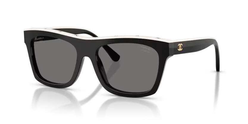 Les Lunettes de soleil Chanel Chanel CH5569 1656T8 - Noir