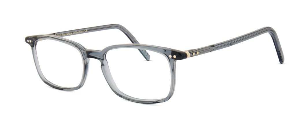 Lunettes de vue Lunor A5 232 41 – gris foncé transparent