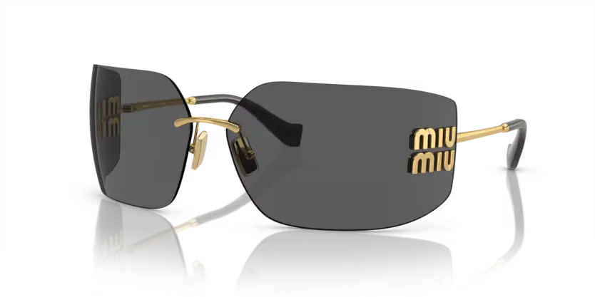 Lunettes de soleil Miu Miu 5AK5S0 - Or
