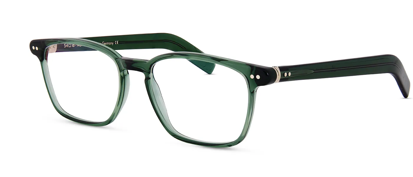 Lunettes de vue Lunor A6 258 56 – vert forêt noire
