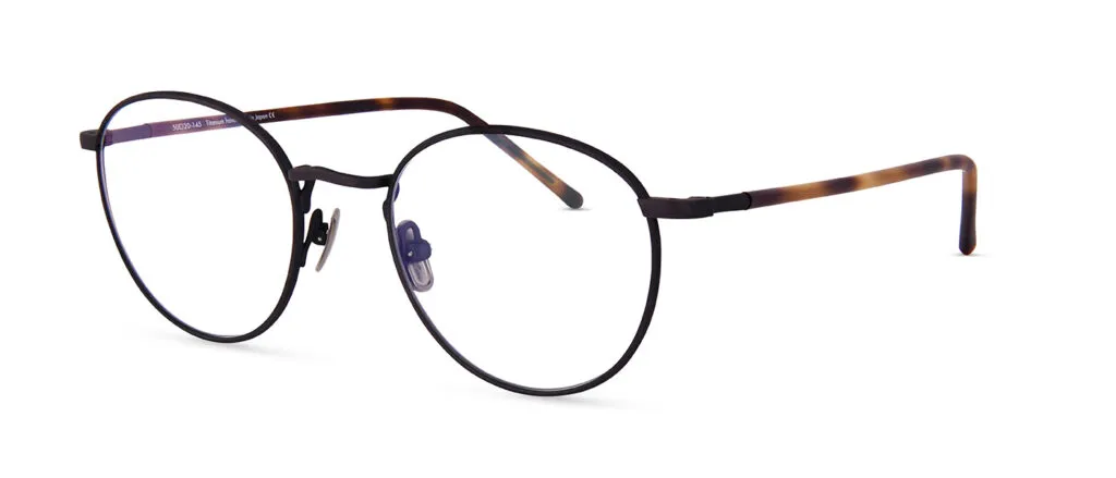 Lunettes de vue Lunor M10 08 SWs – noir satiné