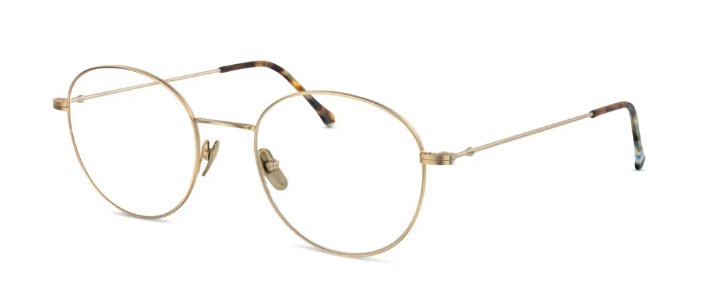Lunettes de vue Lunor M16 01 GPS – Or satiné