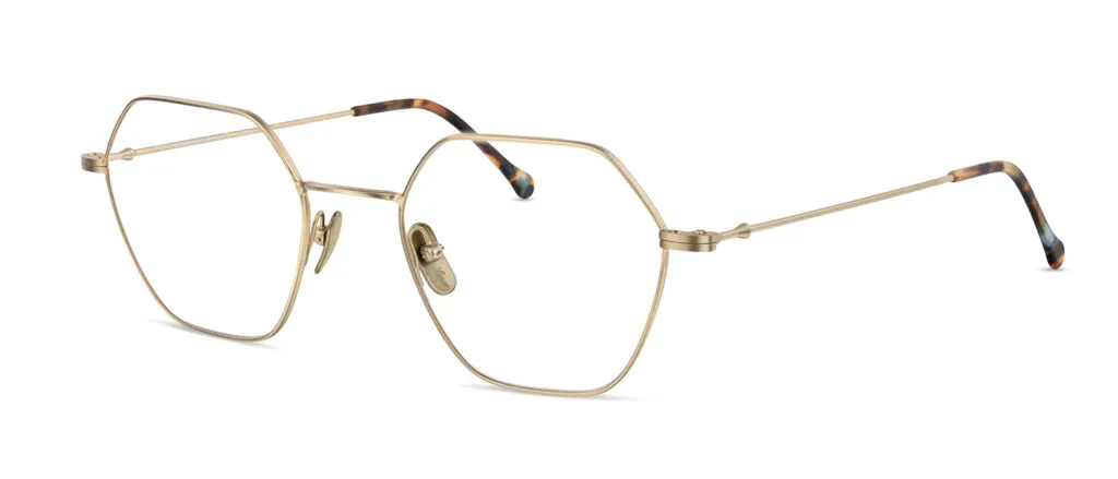 Lunettes de vue Lunor M16 03 GPS – Or satiné