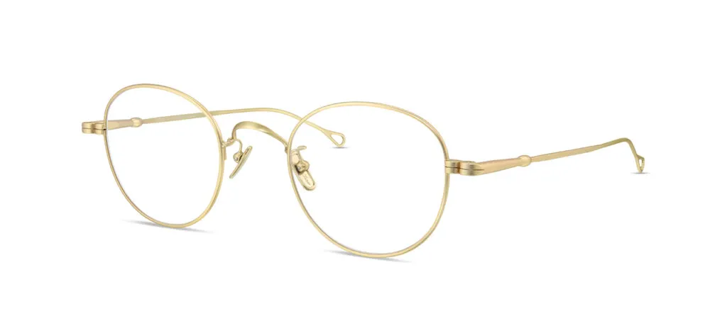 Lunettes de vue Lunor M5 03 RGs – rose or satiné