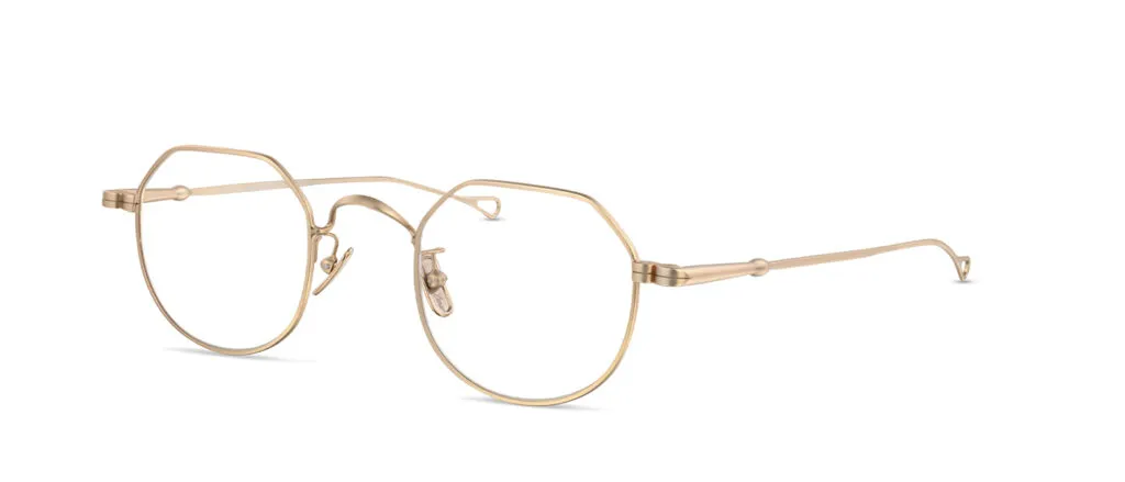 Lunettes de vue Lunor M5 08 RGs – rose or satiné