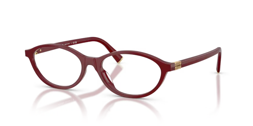 Lunettes de vue Miu Miu 21I1O1 - Lie de vin opalescent