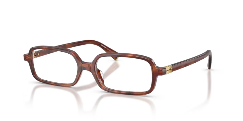 Lunettes de vue Miu Miu 26E1O1 - Rayures tabac