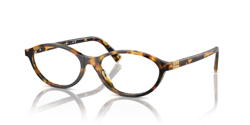 Lunettes de vue Miu Miu VAU1O1 - Havana miel