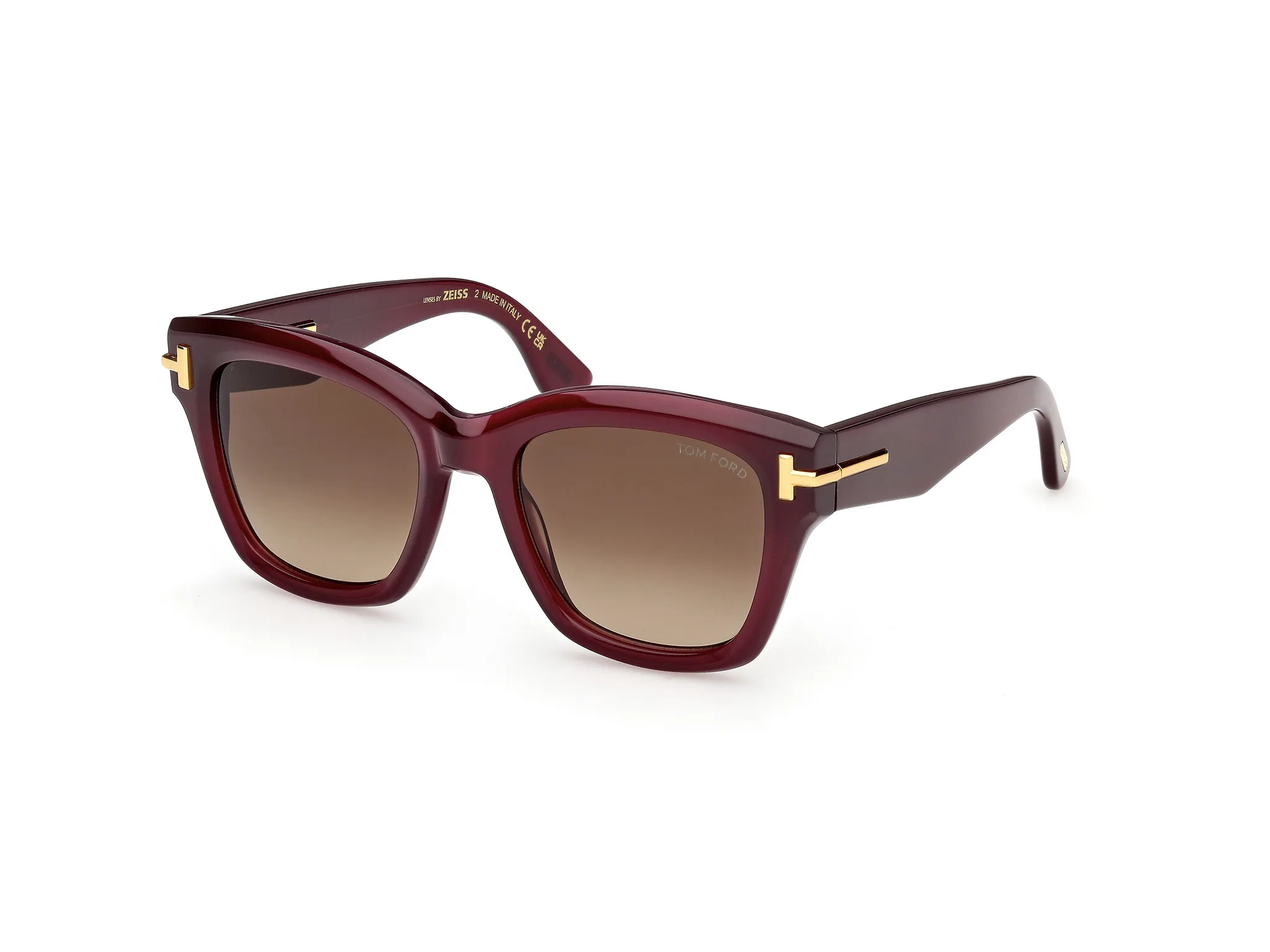 Lunettes de vue Tom-ford Icon FT1329 81F - Violet brillant